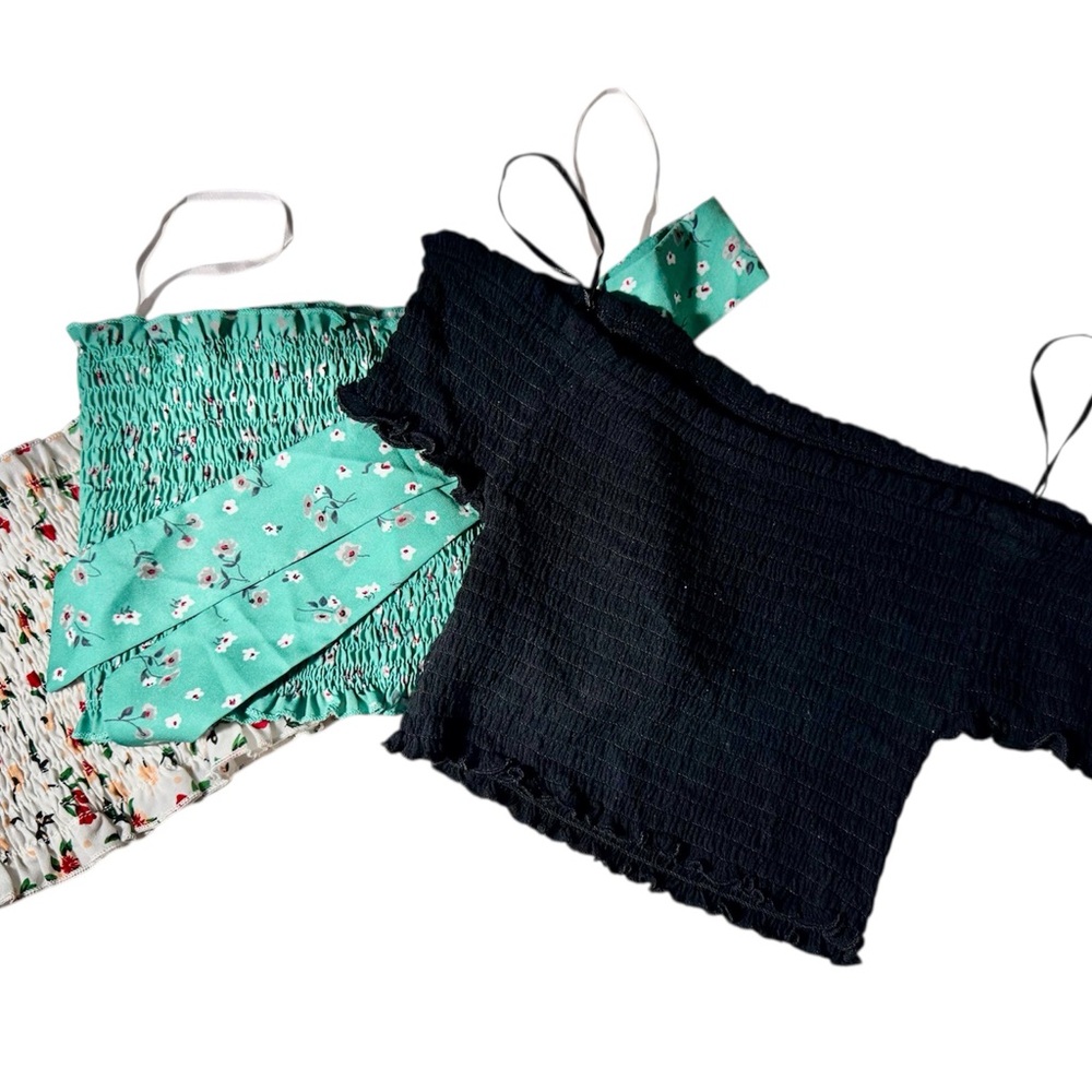 Lot of three crop tops